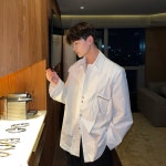 디자인 셔츠 남성 긴팔 고품질 캐주얼셔츠 ins 트렌드 - 오너클랜 오너클랜 - 디자인 셔츠 남성 긴팔 고품질 캐주얼셔츠 ins 트렌드