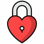 Padlock, closed, feelings, love, romantic, valentines, valentines day icons icon - Download on Iconfinder