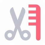 Barbershop, beauty shop, comb, salon, scissors, spa icon - Download on Iconfinder