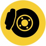 Brake, brakes, break, car, disk break icon - Download on Iconfinder