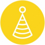 Celebration, christmas, cone hat, party, party hat icon - Download on Iconfinder