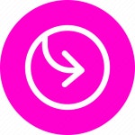 Arrow, direction, right, rounding, side icon - Download on Iconfinder