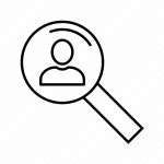 Search, user, magnifier icon - Download on Iconfinder