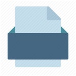 Computer, empty, file, pc, tag icon | Icon search engine Formats Flat by Darius Dan