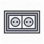 Electric, electricity, power, socket icon | Icon search engine Furniture by IconLand