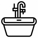Bath, bathtub, hotel, shower icon - Download on Iconfinder