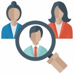 Employee search, hiring employe, human resource, recruitment, searching candidate icon - Download on Iconfinder