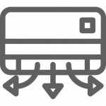 Airconditioner, cooler, electronic, technology icon - Download on Iconfinder