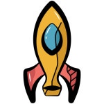 Space rocket, rocket launcher, rocket, spacecraft, spaceship icon - Download on Iconfinder