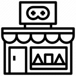 Game, center, shop, store, building, city icon - Download on Iconfinder