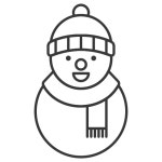 Christmas, snow, snowman, winter icon - Download on Iconfinder