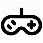             Arcade, controller, entertainment, game, gamepad, gaming icon icon             Social and  UI vol 2 by Vector Stall    