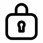 Privacy, padlock, security, social media icon - Download on Iconfinder