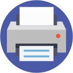 Fax, inkjet printers, laser printers, printer, printing machine icon - Download on Iconfinder
