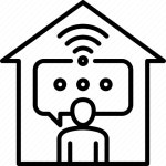 Advertisement, announcement, home, megaphone, signal, wifi, work icon - Download on Iconfinder