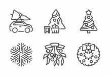Merry Days outline icons by Denis Shumaylov Merry Days outline by Denis Shumaylov