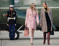 Ivanka and Tiffany Turn Heads In Gorgeous Coats Leaving WH For Thanksgiving With Family | The Daily Caller Ivanka and Tiffany... 