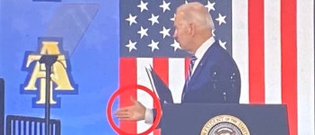 Biden Roasted For ‘Shaking Hands’ With ‘Thin Air’ Following Speech | The Daily Caller Biden Roasted For ‘Shaking... 