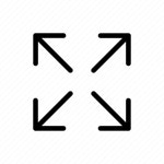 Arrow, crossroad, different, expand, maximize, way icon - Download on Iconfinder