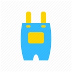             Baby, cute, kid, newborn, shirt icon             Babys (Flat) by Arif Waryanto    