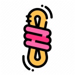Hiking, jumping, rope, safe, tools icon - Download on Iconfinder