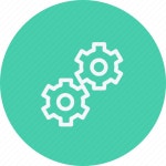 Gears, configuration, construction, repair, settings, tool, work icon - Download on Iconfinder