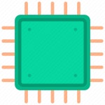 Processor, chip, cpu, computer, circuit icon - Download on Iconfinder