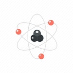 Atom, experiment, nuclear, physics, power, research, science icon - Download on Iconfinder