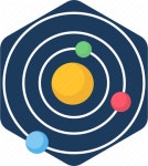             3 icon             Education and Learning Hexagon by popcornarts    
