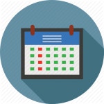 Calendar, dates, days, months, schedule, scheduler, weeks icon - Download on Iconfinder