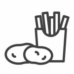 French, fries, potatoes icon - Download on Iconfinder