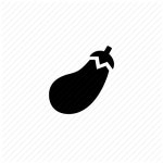 Eggplant, food icon - Download on Iconfinder on Iconfinder