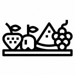 Food, fresh, fruit, healthy, vegetarian icon - Download on Iconfinder