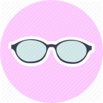     Accessories, eyeglasses, fashion, glasses icon Girls fashion by DeaDesign