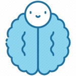 Brain, smile, happy, happiness, emotion, suggestion icon - Download on Iconfinder