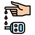Blood, diabetes, health, testing icon - Download on Iconfinder
