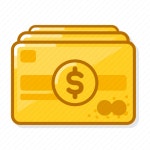 Debit, card, usd, gold, credit icon - Download on Iconfinder