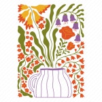 Floral, flower, botanical, garden, nature, spring, bloom illustration - Download on Iconfinder