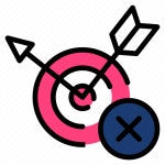 Business, goal, aim, marketing, success, missed, lost icon - Download on Iconfinder