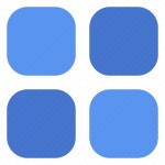 Menu, ui, grid, layout, home icon - Download on Iconfinder