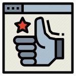 Finger, gestures, hands, like icon - Download on Iconfinder