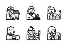 Occupation icons by Iconixar ‎Occupation by Iconixar