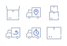 Shopping icons by Jieun Lee Shopping by Jieun Lee