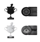 Gold & Tire Vector Images (over 190)