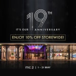 2, Singapore, May 9 to May 31 | AllEvents.in mc.2 Celebrates 19th Anniversary with 10% OFF All Window Treatments
