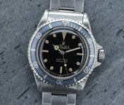Rolex Submariner 5512 chapter ring gilt dial for $50,884 for sale from a Trusted Seller on Chrono24
