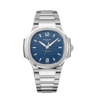 Patek Philippe Ladies Nautilus 7118/1A Blue Unworn for $50,500 for sale from a Trusted Seller on Chrono24