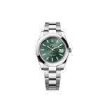Rolex Datejust 41 mm, Green, Oyster, 126300-0019, Unworn 2023 for $11,345 for sale from a Trusted Seller on Chrono24