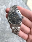 Rolex Oyster Precision 50s Reference 6424 Black Patina Dial... for $6,499 for sale from a Trusted Seller on Chrono24