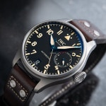 IWC Big Pilots Watch Heritage 7 Days Titanium Black Dial... for $7,795 for sale from a Trusted Seller on Chrono24